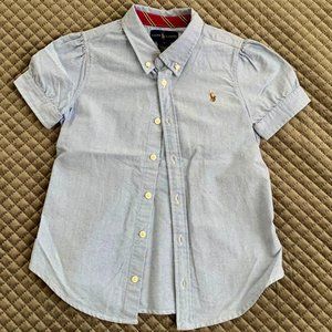 POLO RALPH LAUREN | Denim Girl's Shirt | Size 7